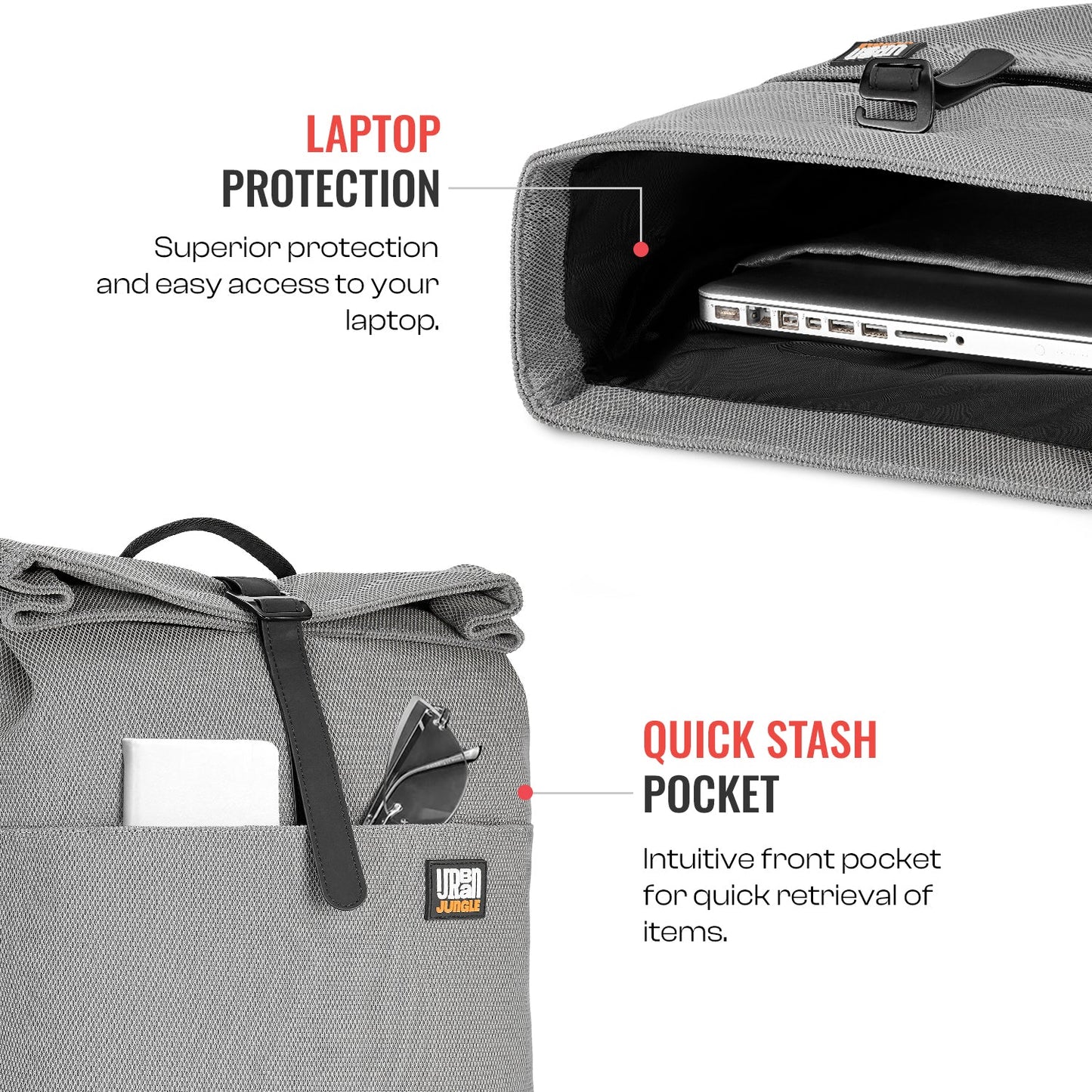 Metro Roll-Top Backpack