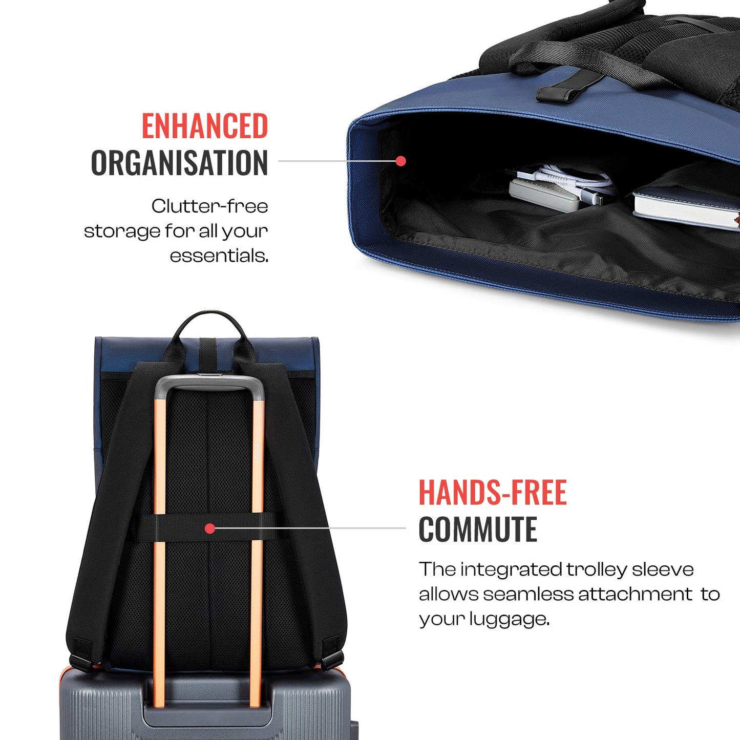 Metro Roll-Top Backpack