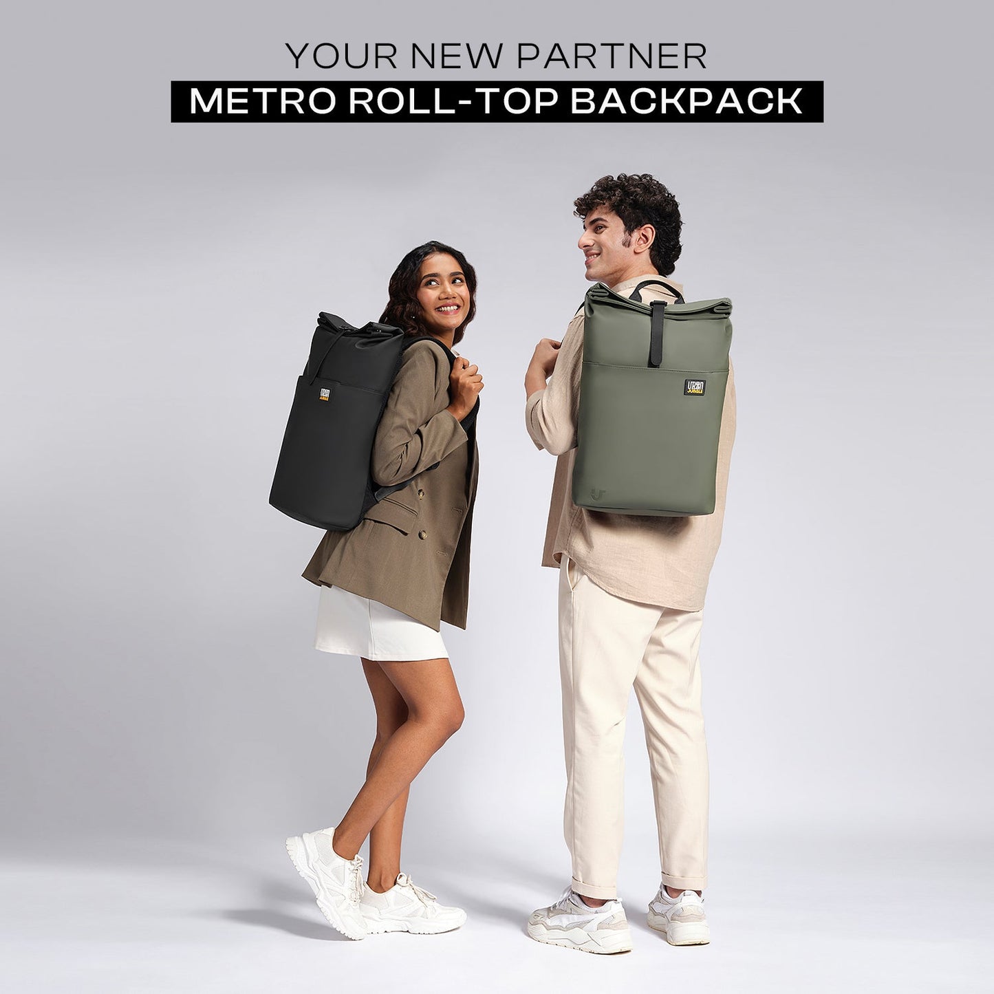 Metro Roll-Top Backpack