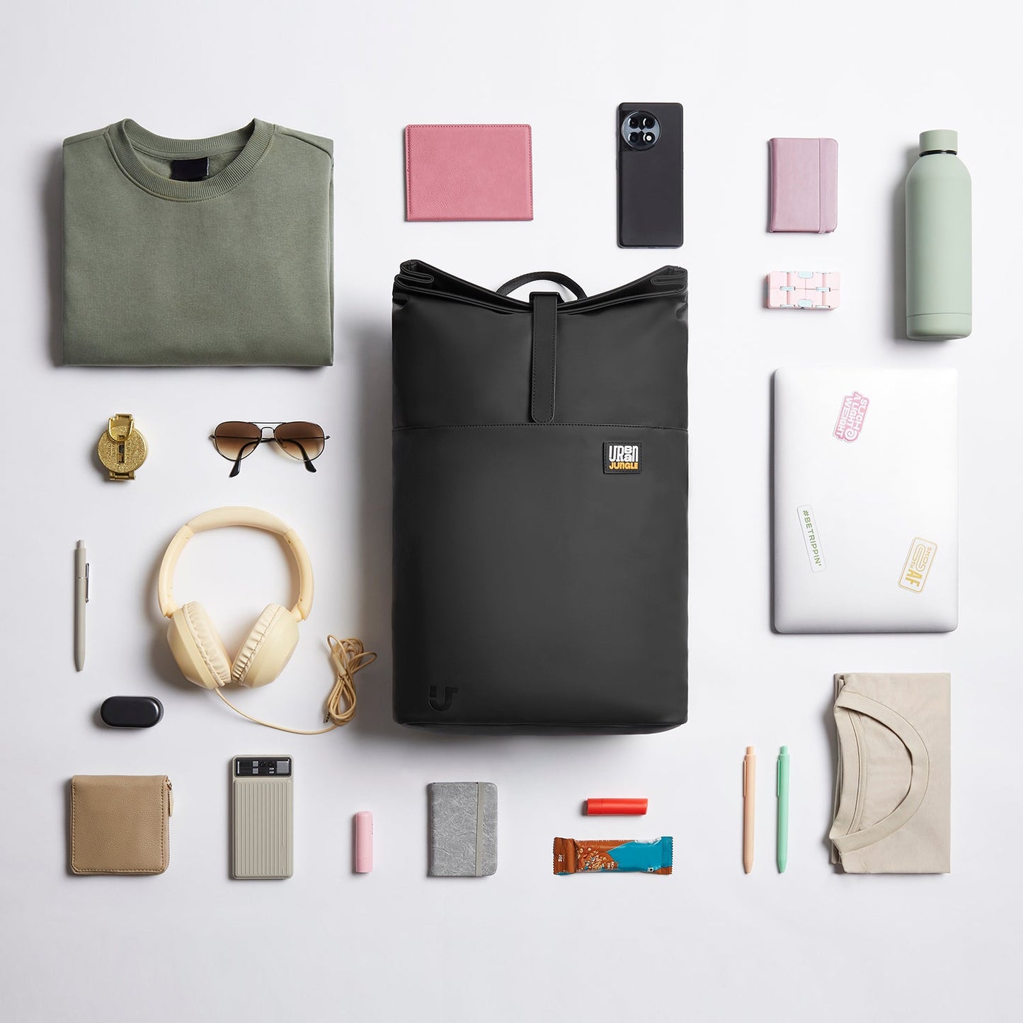 Metro Roll-Top Backpack