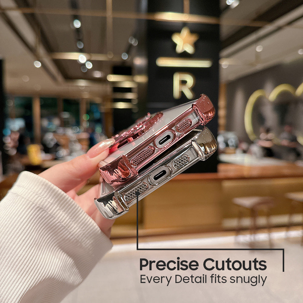 Vivo Y400 Pro 5G Premium Stress Buster Wheel Rotating Shockproof Airbags Case