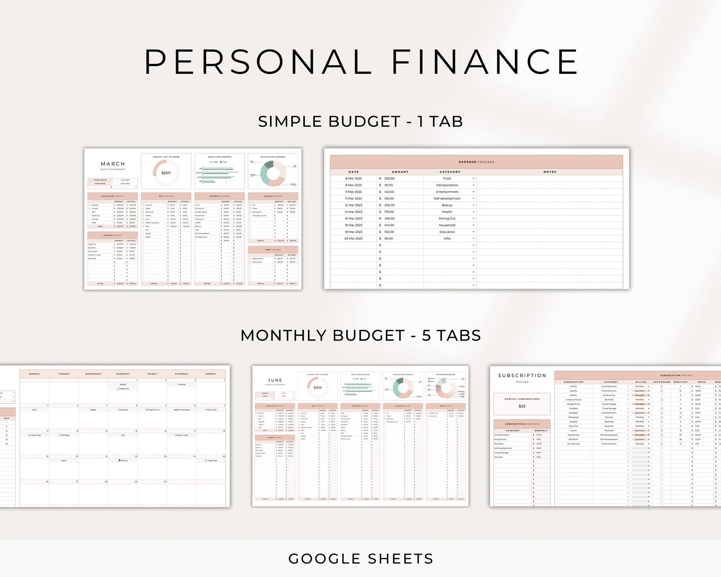 PLR Digital Products Bundle, PLR Spreadsheet, Master Resell Rights, Private Label Budget Spreadsheet, PLR Templates, Planner, Google Sheets