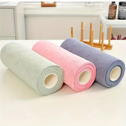 Microfiber Cleaning Cloth Roll