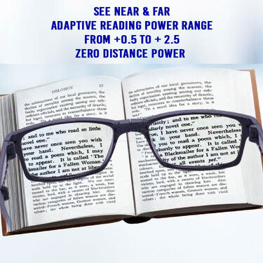 Bifocal Folding Adaptive Power Reading Glasses B1 G2 Free (3FORG30)