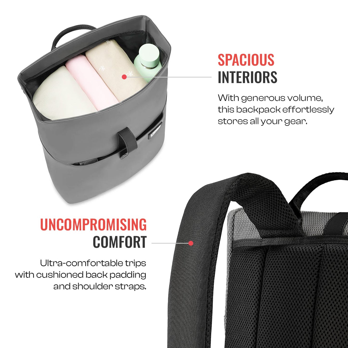 Metro Roll-Top Backpack