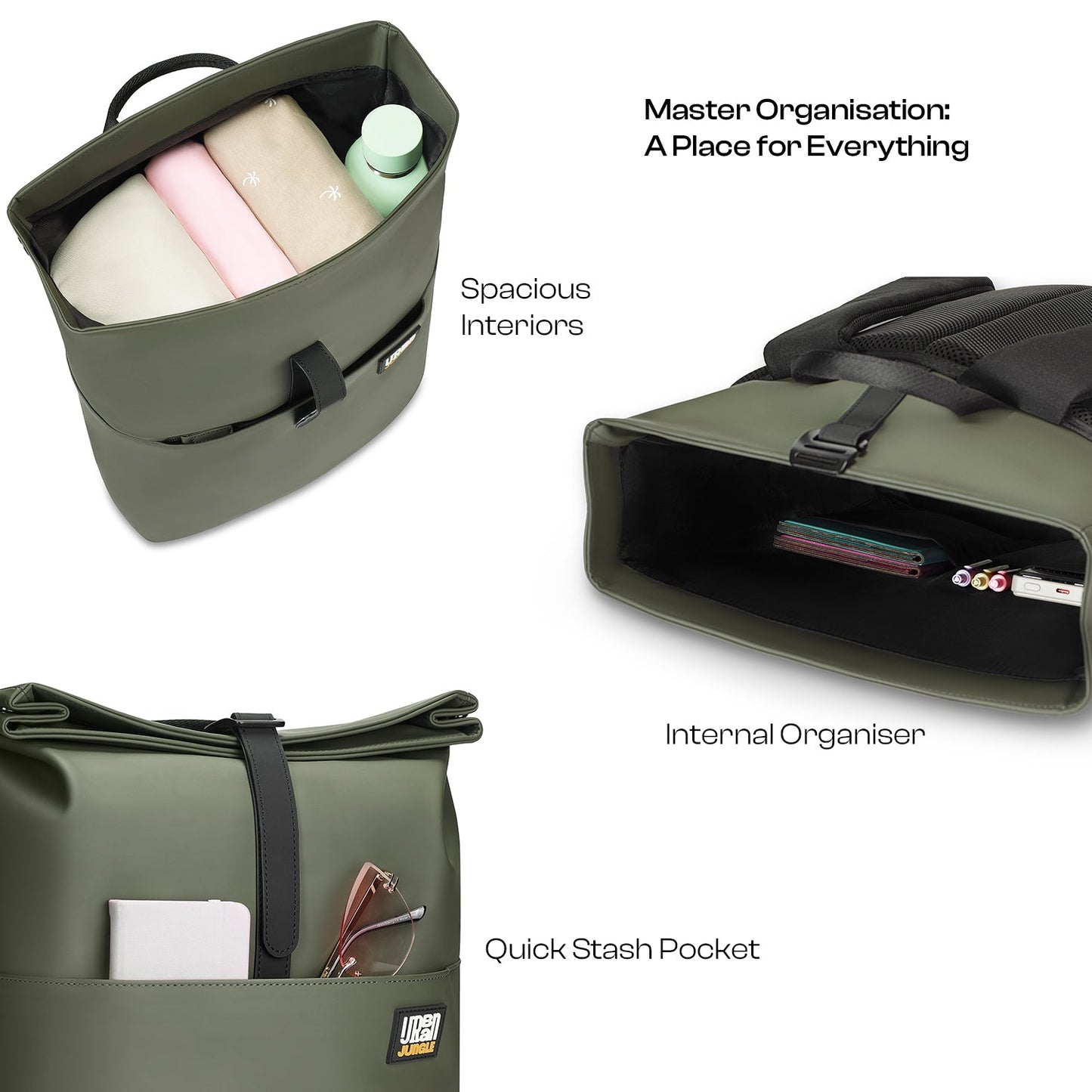 Metro Roll-Top Backpack