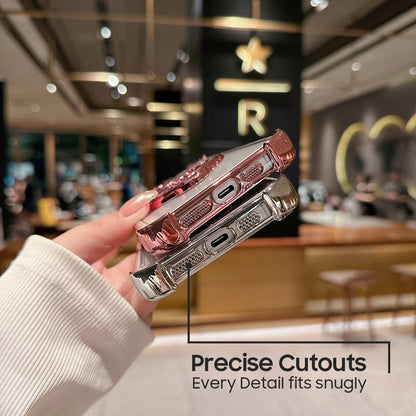 Vivo Y400 Pro 5G Premium Stress Buster Wheel Rotating Shockproof Airbags Case