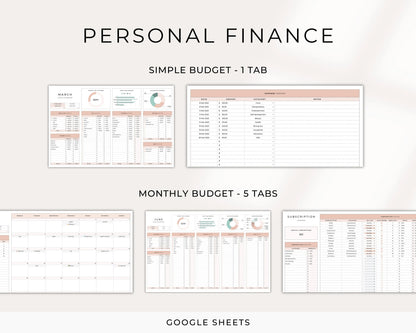 PLR Digital Products Bundle, PLR Spreadsheet, Master Resell Rights, Private Label Budget Spreadsheet, PLR Templates, Planner, Google Sheets