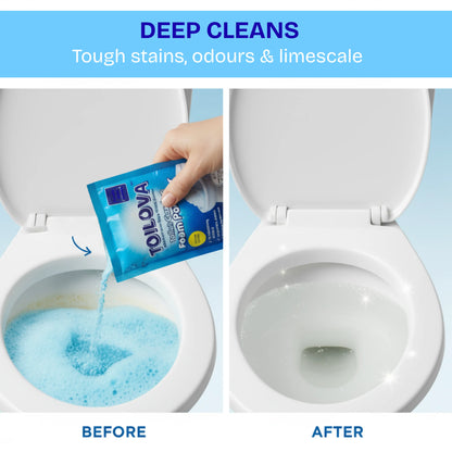 Toilova - Toilet Cleaning Foam Powder (100% Money back Guarantee)
